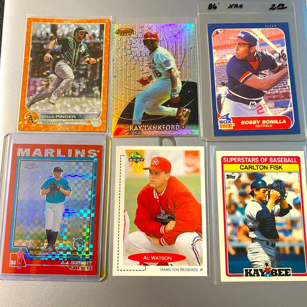 Chad Pinder #95 an 11 other cards